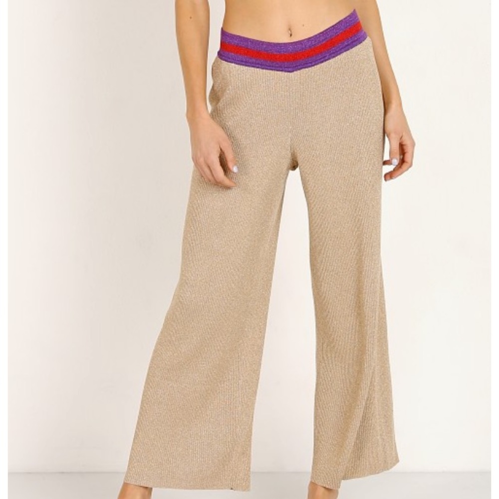 Anthropologie splendid gold pants